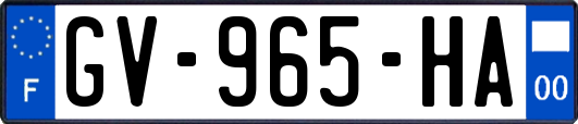 GV-965-HA