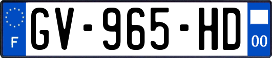 GV-965-HD