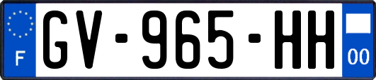 GV-965-HH
