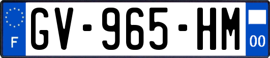 GV-965-HM