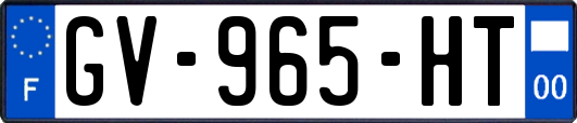 GV-965-HT