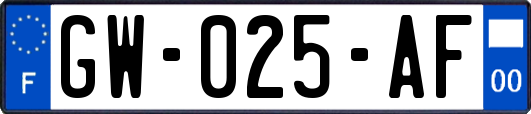 GW-025-AF