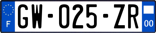 GW-025-ZR
