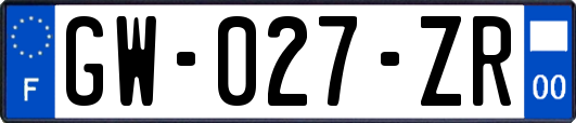 GW-027-ZR