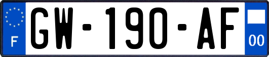 GW-190-AF