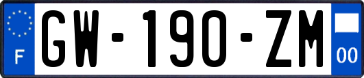 GW-190-ZM