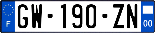 GW-190-ZN