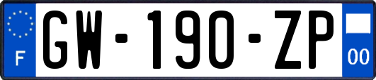 GW-190-ZP