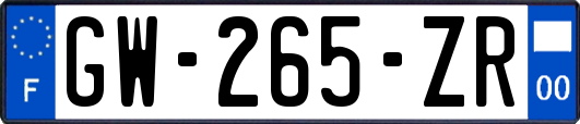 GW-265-ZR
