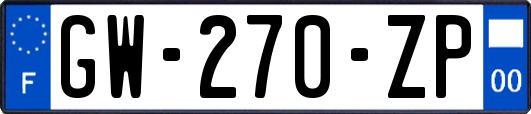 GW-270-ZP
