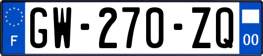 GW-270-ZQ