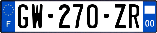 GW-270-ZR