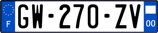 GW-270-ZV
