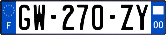 GW-270-ZY