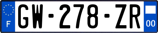 GW-278-ZR