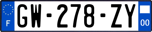 GW-278-ZY