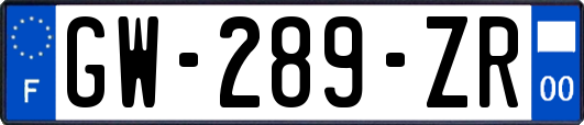 GW-289-ZR