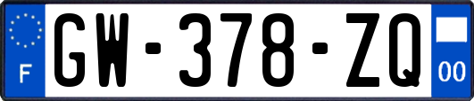 GW-378-ZQ