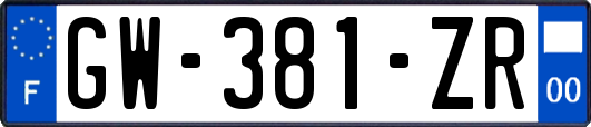 GW-381-ZR