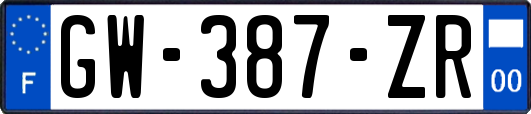 GW-387-ZR