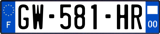 GW-581-HR