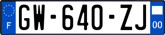 GW-640-ZJ