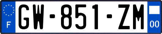GW-851-ZM