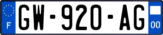 GW-920-AG