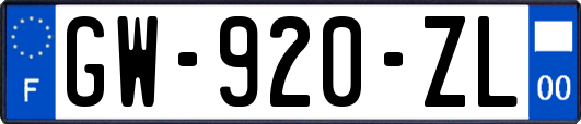 GW-920-ZL