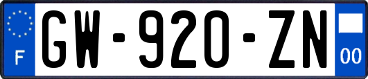 GW-920-ZN