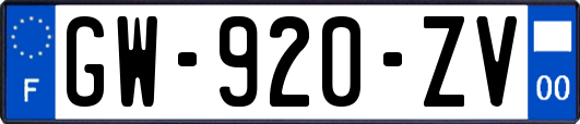 GW-920-ZV