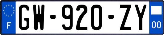 GW-920-ZY