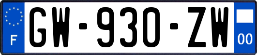 GW-930-ZW