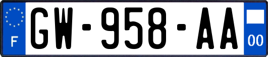 GW-958-AA