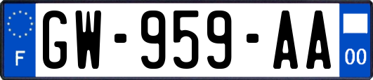 GW-959-AA