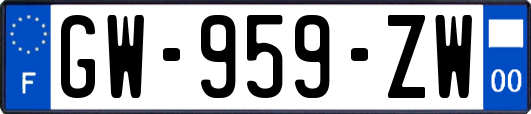 GW-959-ZW