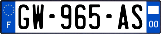 GW-965-AS