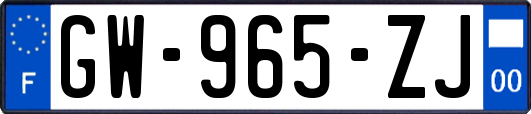 GW-965-ZJ