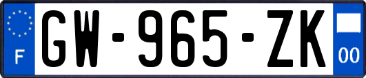 GW-965-ZK