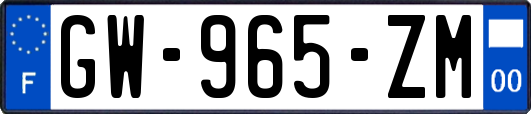 GW-965-ZM