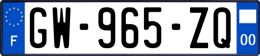GW-965-ZQ
