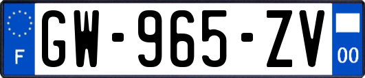 GW-965-ZV