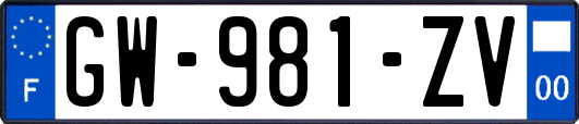 GW-981-ZV