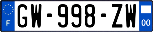 GW-998-ZW