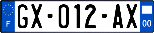 GX-012-AX