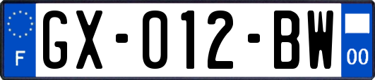 GX-012-BW