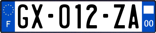 GX-012-ZA