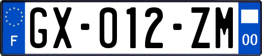 GX-012-ZM