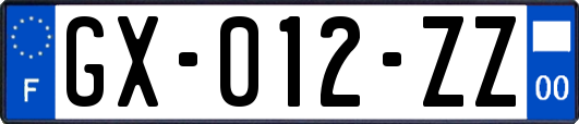 GX-012-ZZ