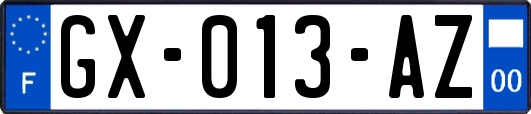 GX-013-AZ